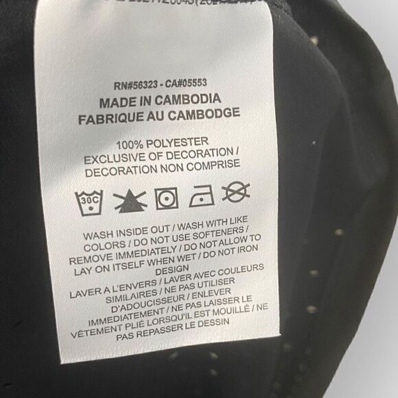 Nike Dri-FIT ADV AeroSwift Black Running Crop Top DM8728-010 Womens size XL New - Picture 6 of 7